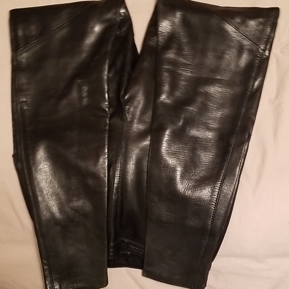 GOING OUT OF BUSINESS Rare Gerard Babin Runway Leather Pants - Picture 4 of 13